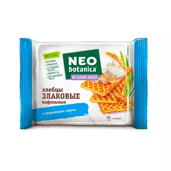 Вафельные хлебцы Eco-botanica с творожным сыром, 75 гр.