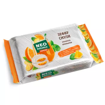 Зефир Neo-Botanica Смузи, мелисса-апельсин с экстрактом имбиря, 280 гр