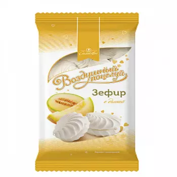 Зефир Воздушный поцелуй с дыней, 250 гр. Кондитерская фабрика им. К. Самойловой
