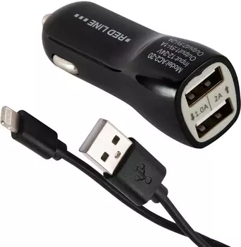 AC2-20 с кабелем Apple Lightning Black