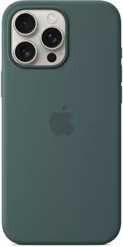 Клип-кейс Apple Silicone Case with MagSafe для Apple iPhone 16 Pro Max Lake Green