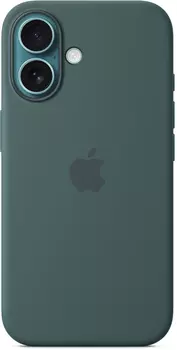 Клип-кейс Apple Silicone Case with MagSafe для Apple iPhone 16 Lake Green