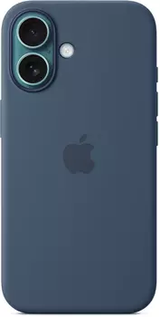Клип-кейс Apple Silicone Case with MagSafe для Apple iPhone 16 Denim