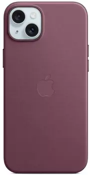 FineWoven Case with MagSafe для iPhone 15 Plus Mulberry