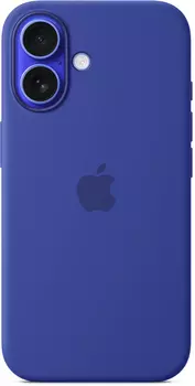 Клип-кейс Apple Silicone Case with MagSafe для Apple iPhone 16 Ultramarine