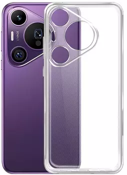 Клип-кейс BoraSCO для Huawei Pura 70 Pro Transparent