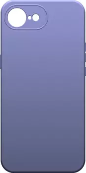 Клип-кейс BoraSCO Silicone Case для Apple iPhone 16e Purple