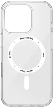 Клип-кейс Native Union (Re)Clear Case для Apple iPhone 16 Pro Transparent