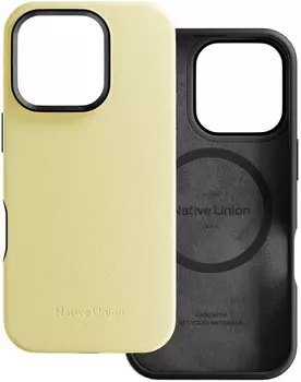 Клип-кейс Native Union Active Case для Apple iPhone 16 Lemon