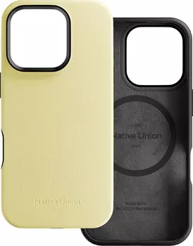 Клип-кейс Native Union Active Case для Apple iPhone 16 Pro Lemon