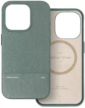 Клип-кейс Native Union (Re)Classic Case для Apple iPhone 16 Slate Green