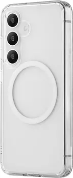 Клип-кейс uBear Real Mag Case для Samsung Galaxy S24 Transparent