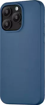 Клип-кейс uBear Capital Leather Case для Apple iPhone 15 Pro Max Blue