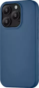 Клип-кейс uBear Capital Leather Case для Apple iPhone 15 Pro Blue