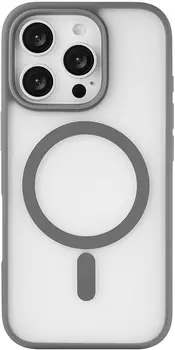 Клип-кейс uBear Cloud Mag Case для Apple iPhone 16 Pro Gray