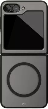 Клип-кейс VLP Moon Case с MagSafe для Samsung Z Flip 6 чёрный