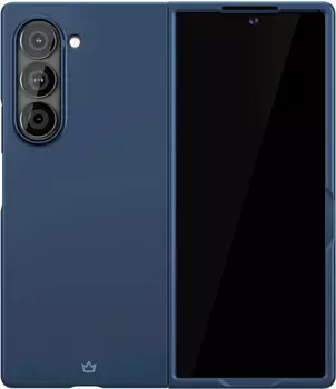 Клип-кейс VLP Flex Case для Samsung Z Fold 6 тёмно-синий