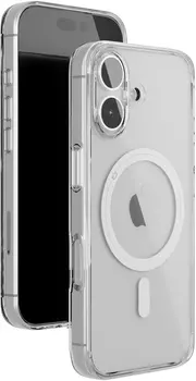 Клип-кейс VLP Diamond Case для Apple iPhone 16 с MagSafe прозрачный