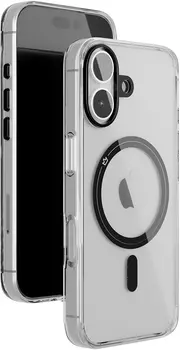 Клип-кейс VLP Diamond Case для Apple iPhone 16 с MagSafe чёрный