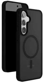 Клип-кейс VLP Moon Case MagSafe для Samsung Galaxy S24 FE чёрный