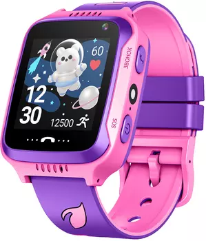 Умные часы Leef Pulsar 4G Pink/Purple