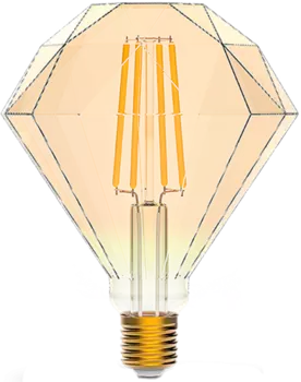 Smart Home Filament Diamond FIL DIM E27 Transparent