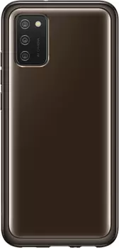 Soft Clear Cover A02s Black
