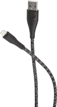 SJ394 USB to Apple Lightning 2m Black