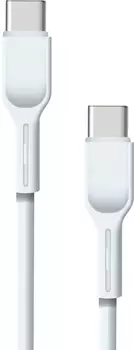 Кабель BoraSCO USB-C to USB-C 1m White