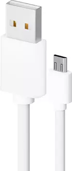 Кабель BoraSCO USB to micro-USB 2A 1m White