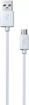 Кабель Red Line USB to microUSB 1A 1m White