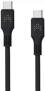 Кабель Rocket Flex USB-C to USB-C 3A 1m Black