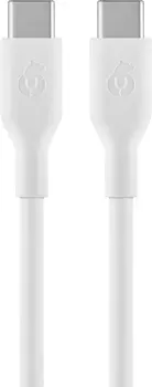 Кабель uBear Life USB-C to USB-C 60W 1.2m White