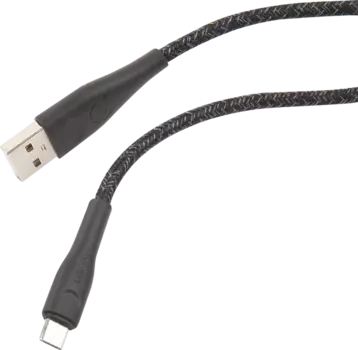 SJ396 USB to microUSB 2m Black