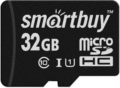 Карта памяти SmartBuy microSDHC UHS-I Class 10 32GB без адаптера