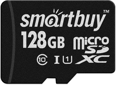 Карта памяти SmartBuy microSDXC UHS-I Class 10 128GB без адаптера