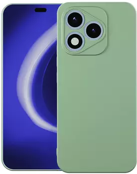 Клип-кейс Krutoff Silicone Case для Honor 400 Lite Зелёный