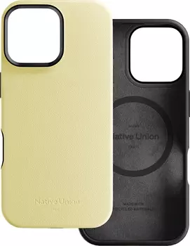 Клип-кейс Native Union Active Case для Apple iPhone 16 Pro Max Lemon