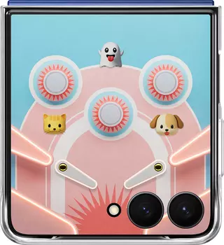 Клип-кейс Samsung Flipsuit Case Z Flip7 Прозрачный