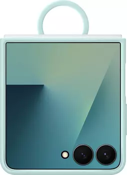 Клип-кейс Samsung Ring Case (Silicone) Z Flip7 Мятный