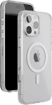 Клип-кейс VLP Diamond Case для Apple iPhone 16 Pro с MagSafe прозрачный