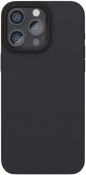 Клип-кейс VLP Ecopelle Case с MagSafe для Apple iPhone 15 Pro Max чёрный