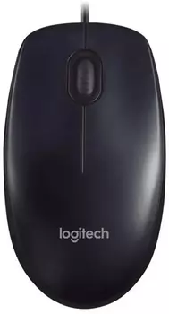 Проводная мышь Logitech M90 Black