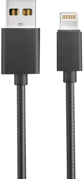 Metall USB to Apple Lighting 1m Black