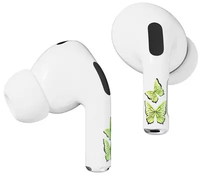 Комплект наклеек VLP Easy Art Butterflies для Apple AirPods 4, 2 шт