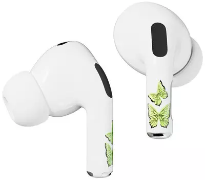 Комплект наклеек VLP Easy Art Butterflies для Apple AirPods Pro/Pro 2, 2 шт