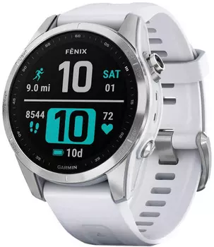 Fenix 7S 42mm Silver, с ремешком Whitestone