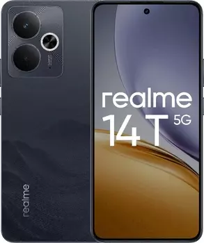 Смартфон realme 14T 8/256GB Чёрный