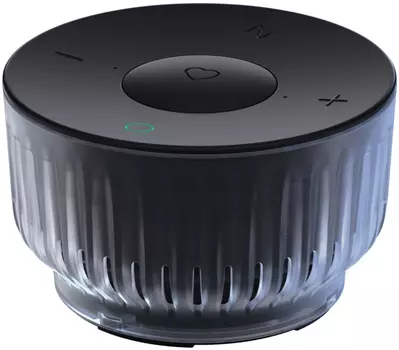 Умная колонка SberBoom Mini 2, с Салют Квантовый чёрный