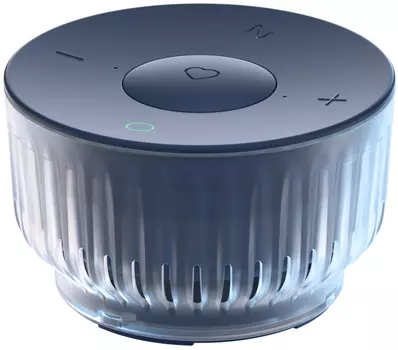 Умная колонка SberBoom Mini 2, с Салют Титановый синий